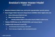 Envision’s  Water Master Model  (water rights)