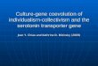 Culture-gene coevolution of individualism-collectivism and the serotonin transporter gene
