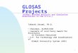 GLOSAS Projects (GLObal Systems Analysis and Simulation Association in the U.S.A.)