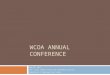 WCOA Annual Conference