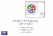 Adaptive Multigrid for  Lattice QCD