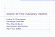 State of the Railway World