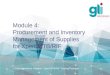 Module 4:   Procurement  and Inventory Management of Supplies for  Xpert  MTB/RIF