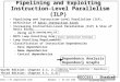 Pipelining and Exploiting  Instruction-Level Parallelism (ILP)
