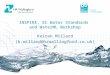 INSPIRE, EC Water Standards  and WaterML Workshop
