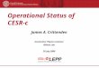 Operational Status of CESR-c