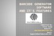 Barcode Generator Software and it’s Features