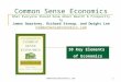 10 Key Elements  of Economics