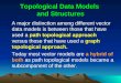Topologi cal Data Models  and Structures
