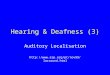 Hearing & Deafness (3)