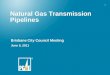 Natural Gas Transmission Pipelines