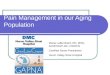 Pain Management in our Aging Population