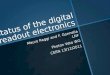 Status of the digital readout electronics