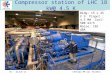 Compressor station of LHC 18 kW @ 4.5 K