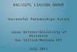 RAC/CUTC Liaison Group