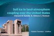 Soil ice in land-atmosphere coupling over the United States