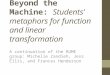 Beyond the Machine:  Students’ metaphors for function and linear  transformation