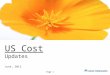 US Cost Updates June, 2012