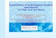 Committees  of hydrological models specialized  on high and low  flows