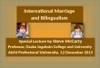 International Marriage  and Bilingualism