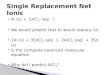 Single Replacement Net Ionic
