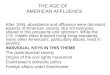 THE AGE OF AMERICAN AFFLUENCE