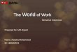 The  World  of Work