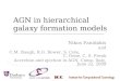 AGN in hierarchical galaxy formation models