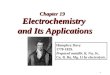 Electrochemistry  and Its Applications