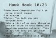 Hawk Hook 10/23