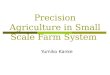 Precision Agriculture in Small Scale Farm System