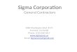 Sigma Corporation General Contractors