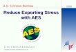 Reduce Exporting Stress with AES