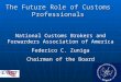 The Future Role of Customs Professionals