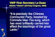 VWP First Secretary Le Duan Attacks  “ Titoism ”  (3d Party Congress, 1960)