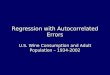Regression with Autocorrelated Errors