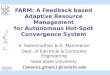 FARM: A Feedback based Adaptive Resource Management for Autonomous Hot-Spot Convergence System