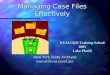 Managing Case Files Effectively