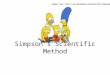 Simpson’s Scientific Method