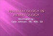 Pharmacology in Hematology