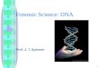Forensic Science: DNA