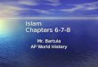 Islam Chapters 6-7-8