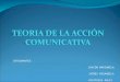 TEORIA DE LA ACCIÓN COMUNICATIVA