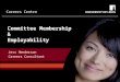 Committee Membership & Employability
