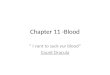 Chapter 11 -Blood