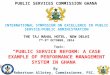 INTERNATIONAL SYMPOSIUM ON EXCELLENCE IN PUBLIC SERVICE/PUBLIC ADMINISTRATION