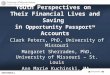 Youth Perspectives on  Their Financial Lives and Saving  in  Opportunity Passport TM  Accounts