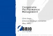 Corporate  Performance  Management