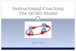 Instructional Coaching The QCSD Model