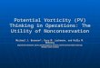 Potential Vorticity (PV) Thinking in Operations: The Utility of Nonconservation